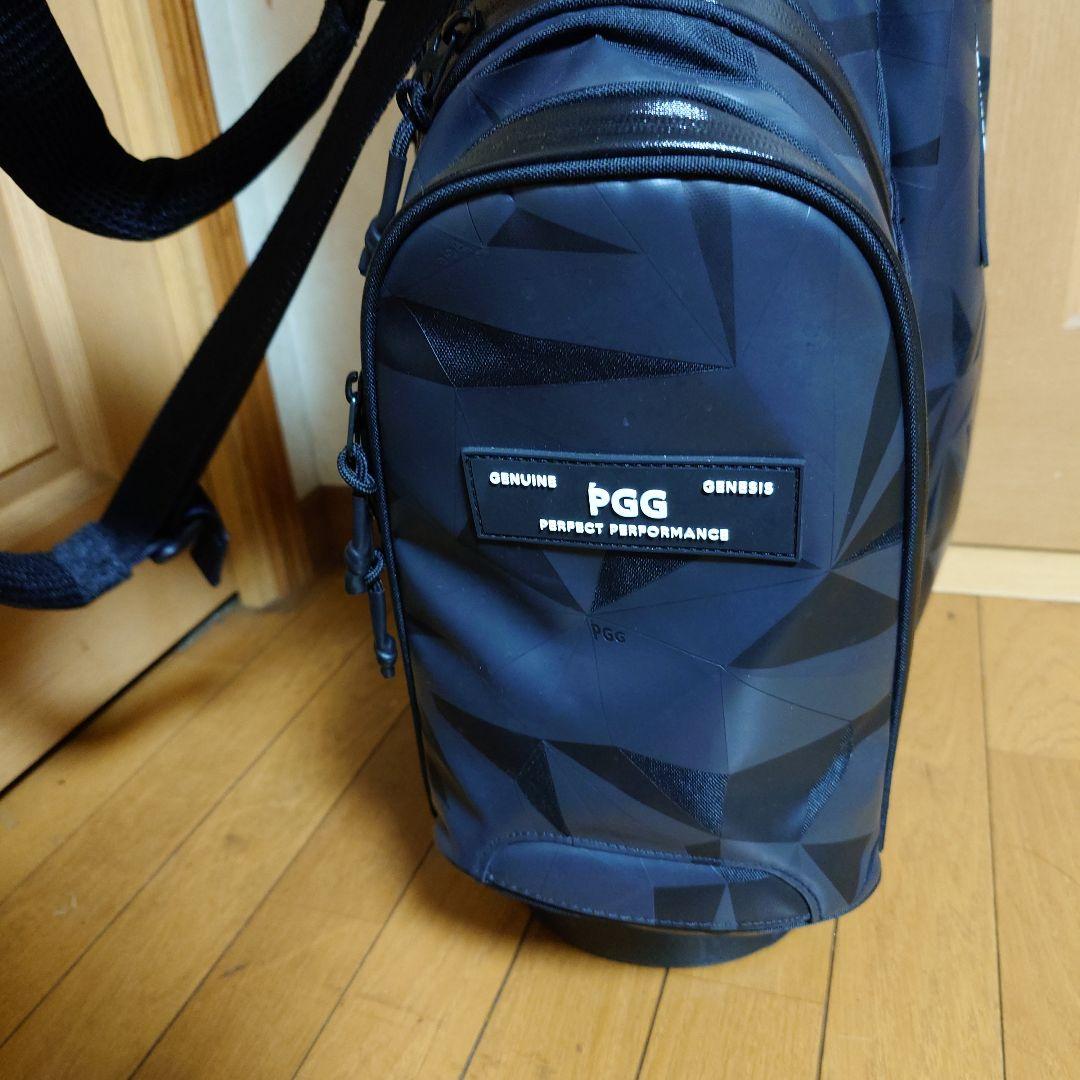 PGC ゴルフバッグ ブラック 迷彩柄