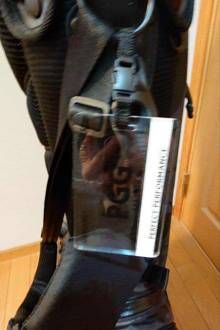 PGC ゴルフバッグ ブラック 迷彩柄