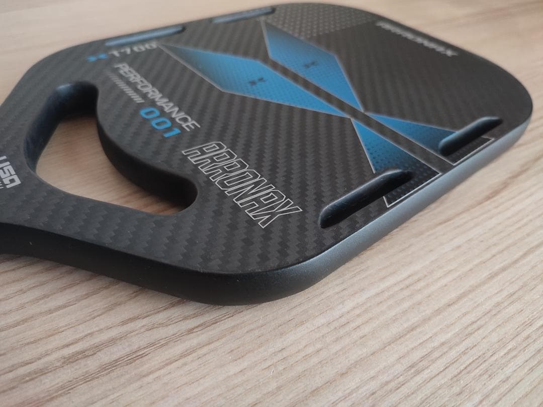 ピックルボール パドル ARRONAX 3Kカーボンファイバー 刃 青い