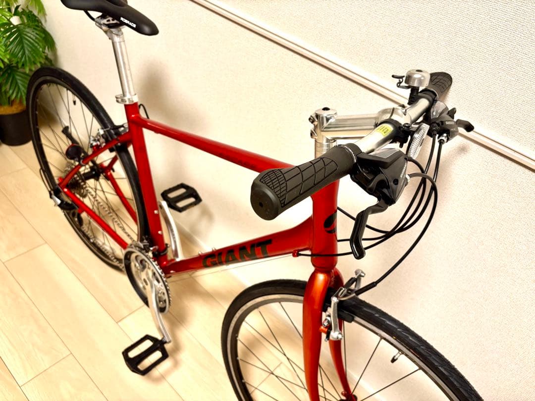 ☆美品2020 Giant ジャイアント エスケープR3 赤メタ