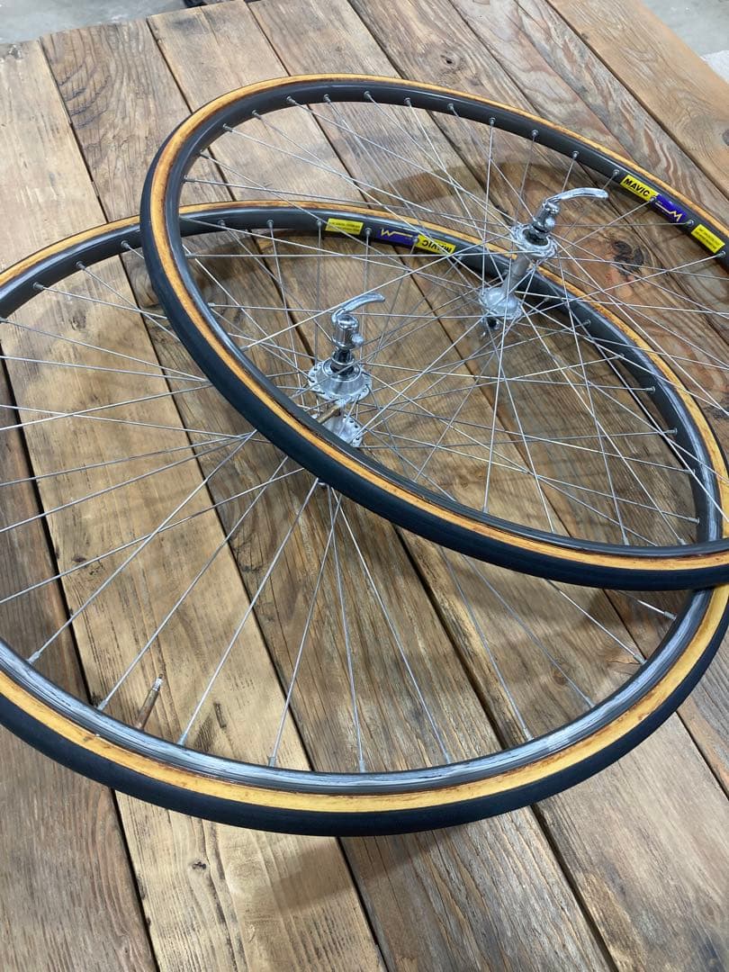 MAVIC GP-4チューブラーホイール前後 DURA ACEクイックリリース