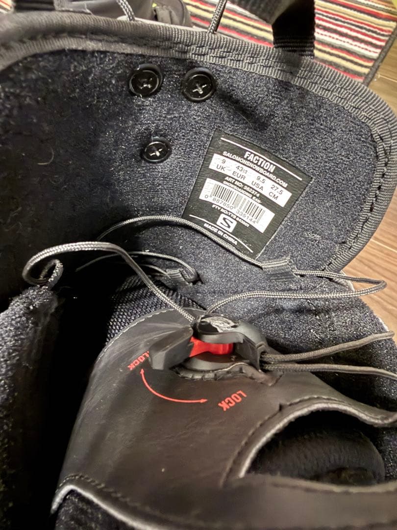 SALOMON FACTION. 27.5. スノーボード　ブーツ