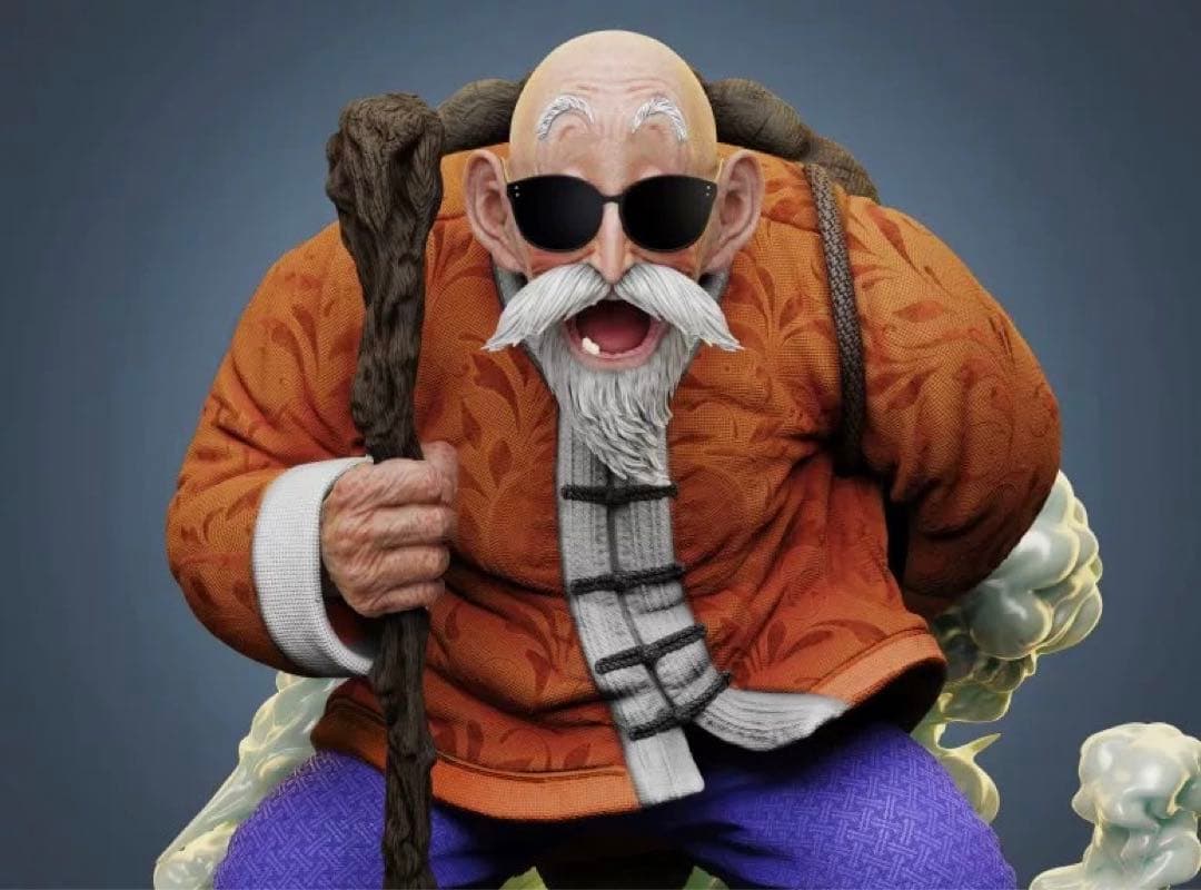 ドラゴンボール 亀仙人 1／6スケール フィギュア ガレージキット