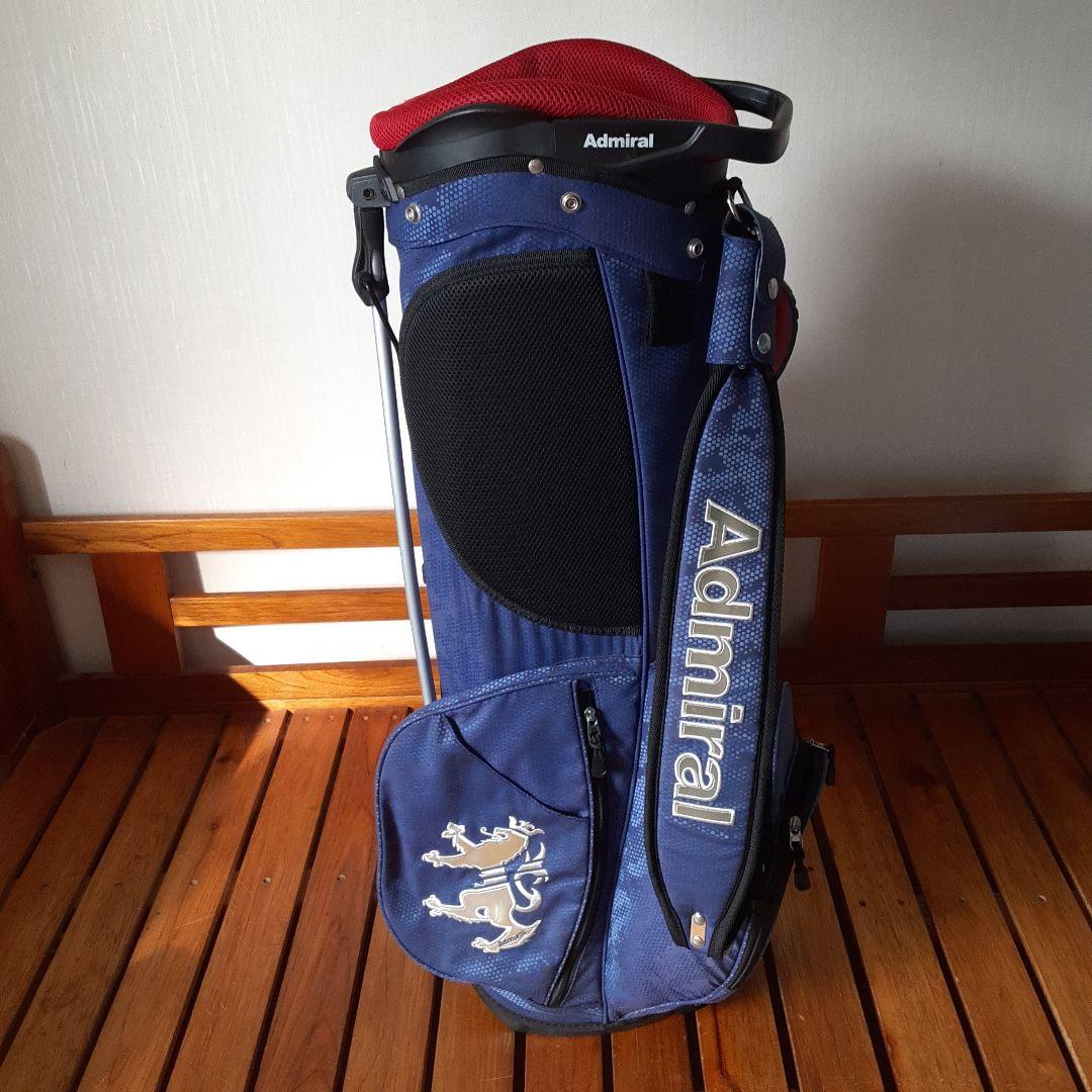 Admiral ネイビー キャディバッグ