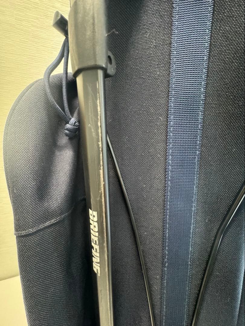 BRIEFING キャディバッグ ネイビー　＋各種カバー７つ