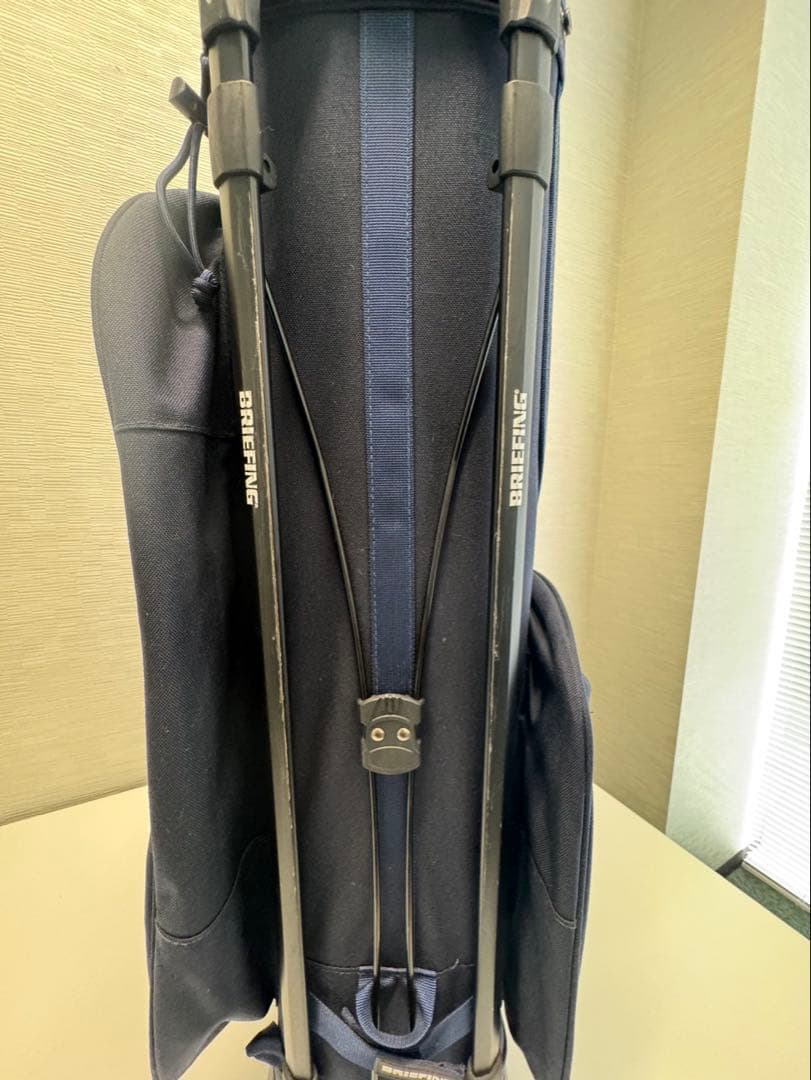 BRIEFING キャディバッグ ネイビー　＋各種カバー７つ