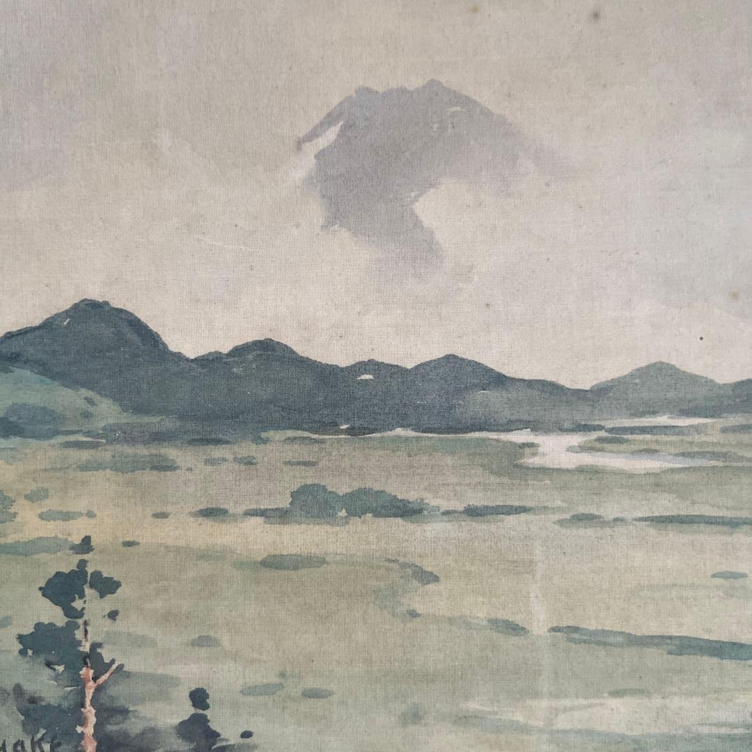 三宅克己　水彩画