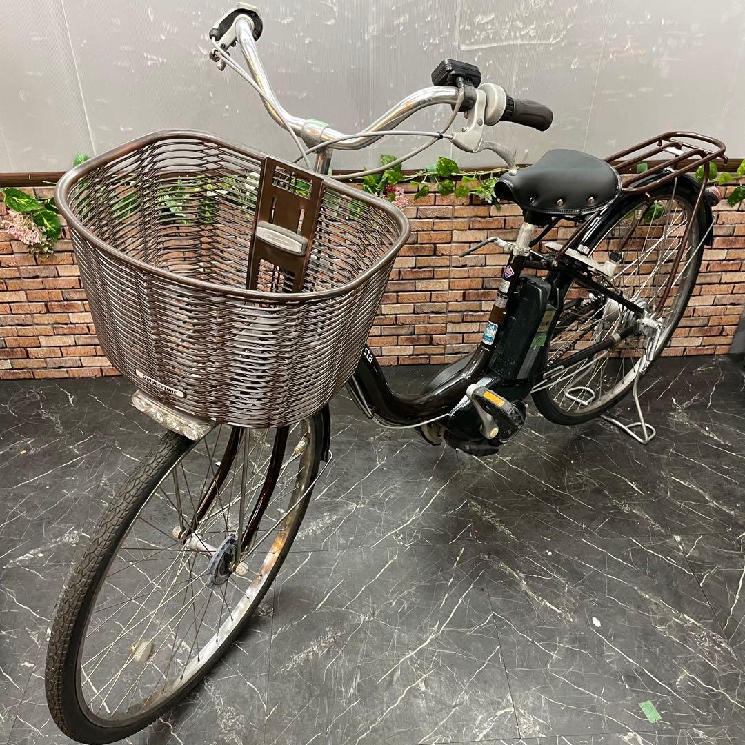 【13】電動自転車 ブリヂストン Assista ブラウン 26インチ