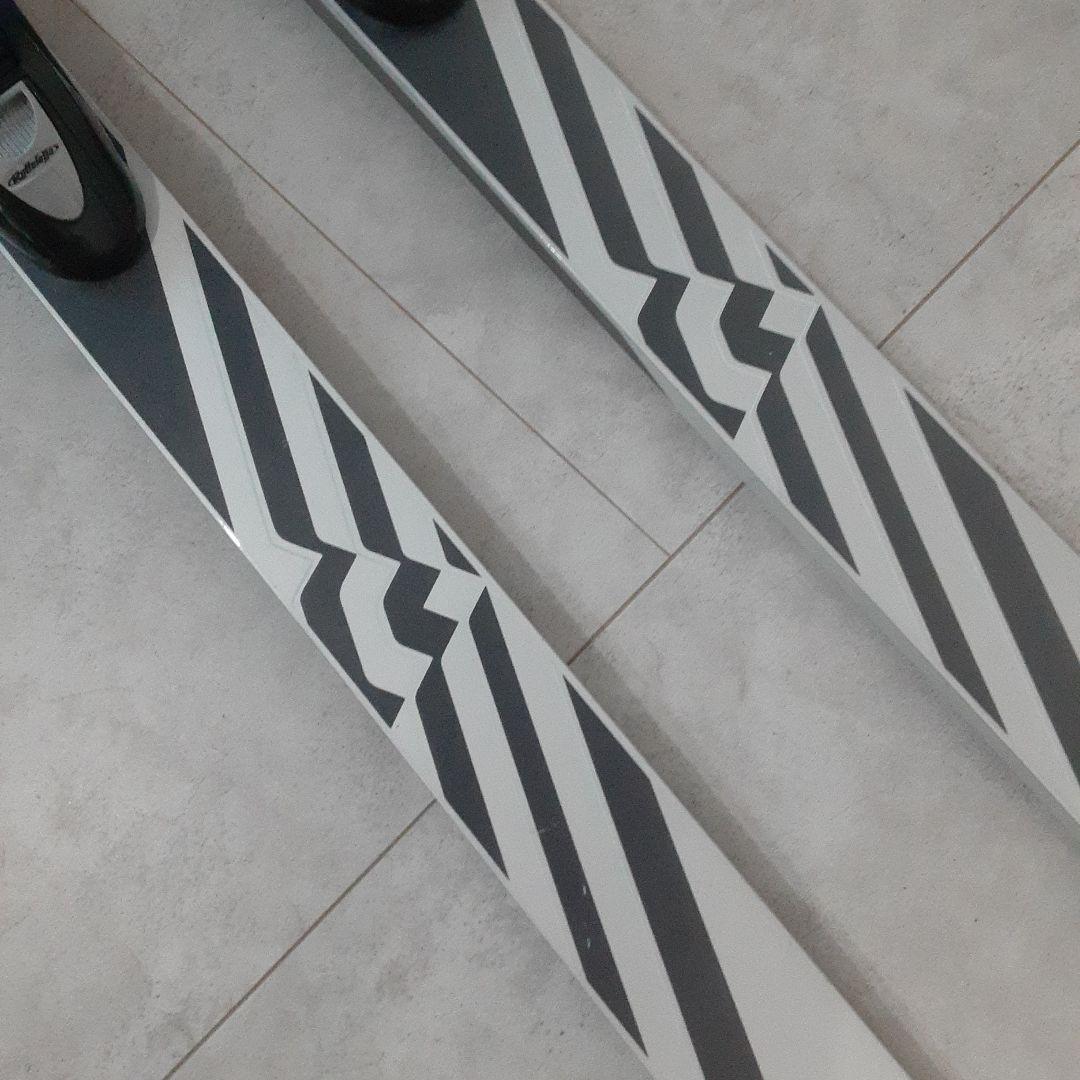 Alpina アルピナ Touring クロカン スキー板 178 ストック付き