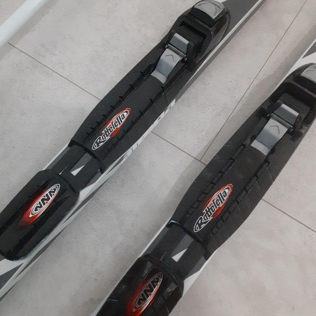 Alpina アルピナ Touring クロカン スキー板 178 ストック付き