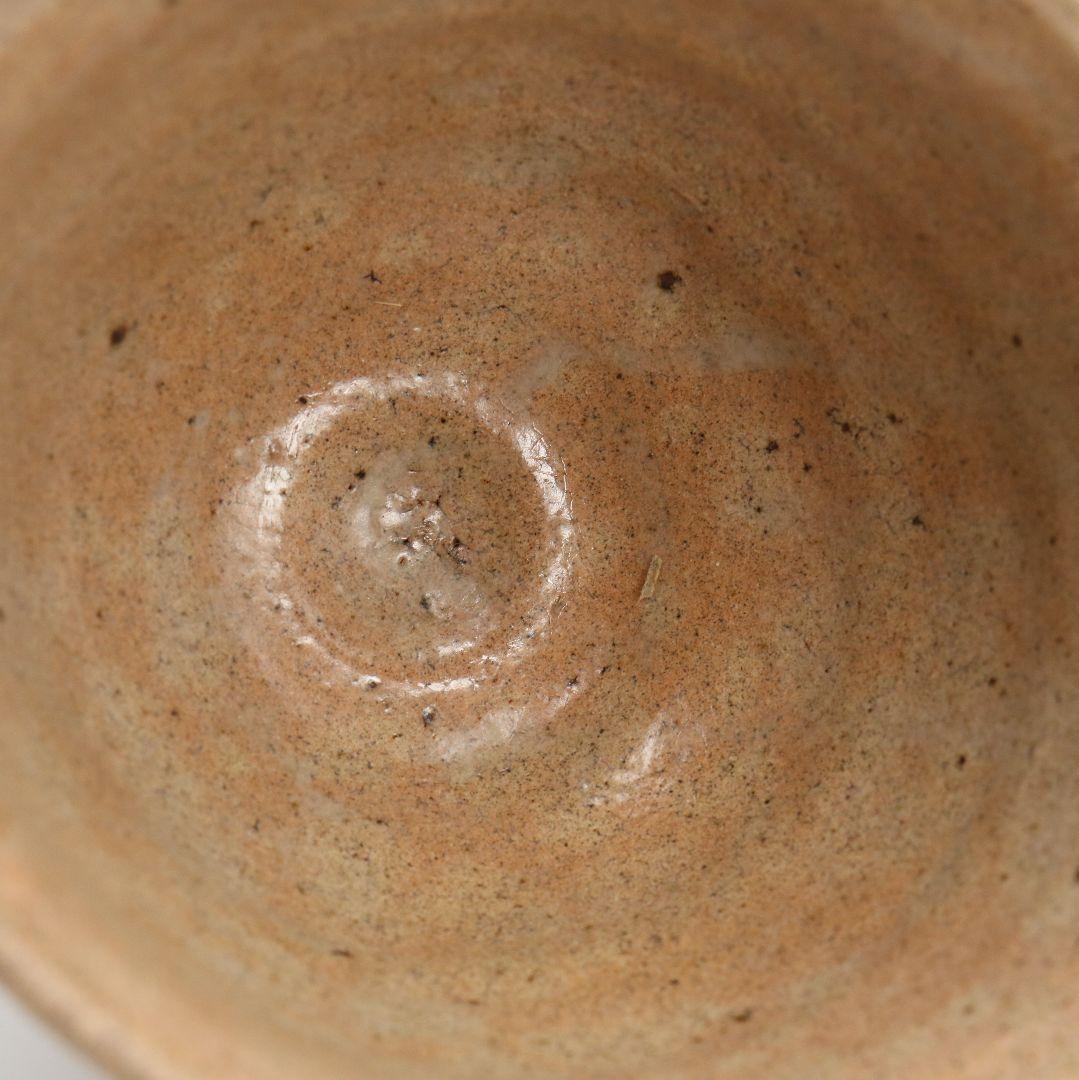 十世 坂高麗左衛門作 萩焼 茶碗 裏千家十四代 淡々斎書付　M559　NT7