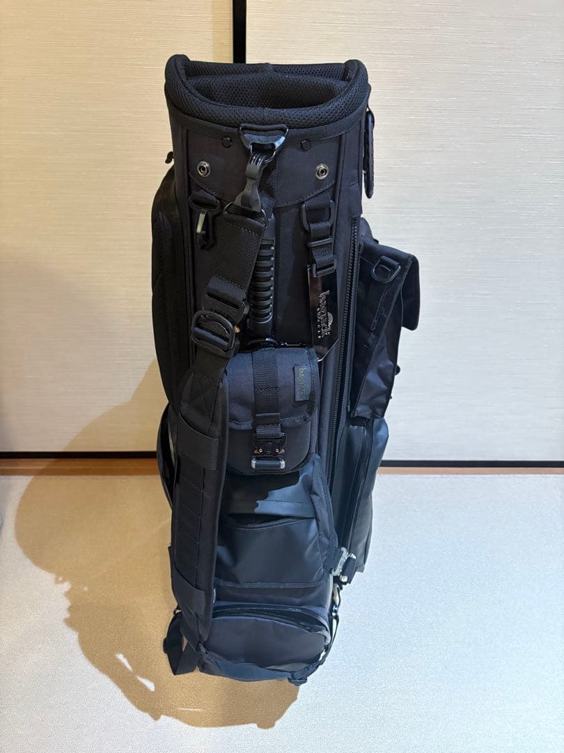 bagjack golf キャディバッグ　ブラック　カートバッグ