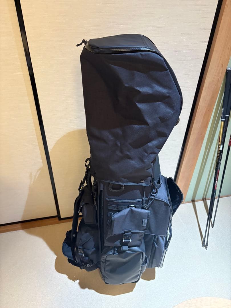 bagjack golf キャディバッグ　ブラック　カートバッグ