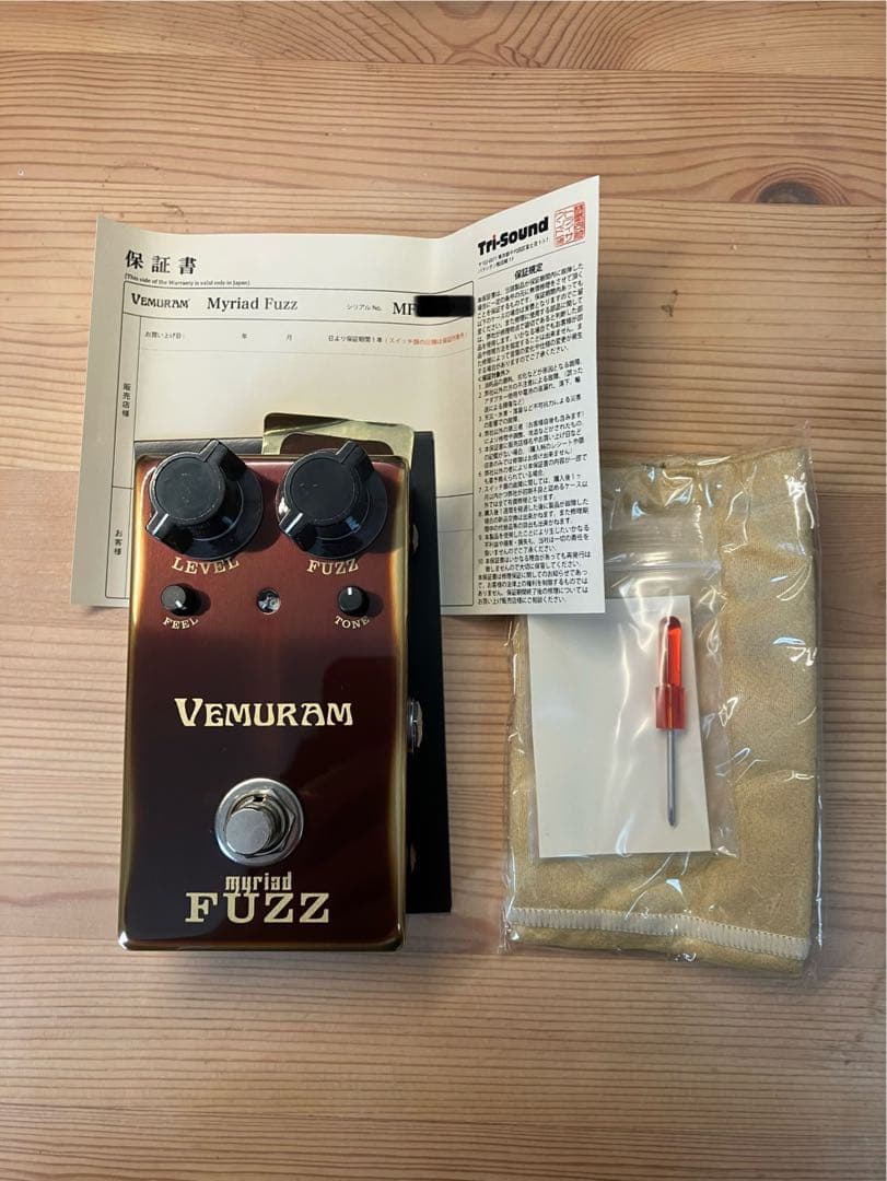 Vemuram Myriad Fuzz ベムラム　ミリアドファズ【新品未使用】