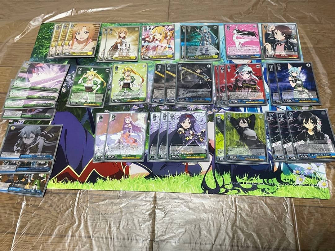 ヴァイスシュヴァルツ引退品 SAO リゼロ プリズマ ☆イリヤ エンジェルビーツ