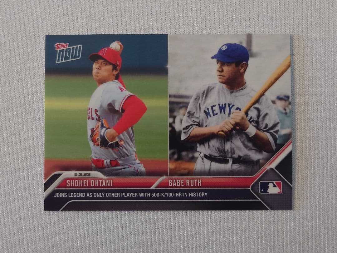 topps now 大谷翔平 ベーブ・ルース MLB 侍ジャパン #233 16
