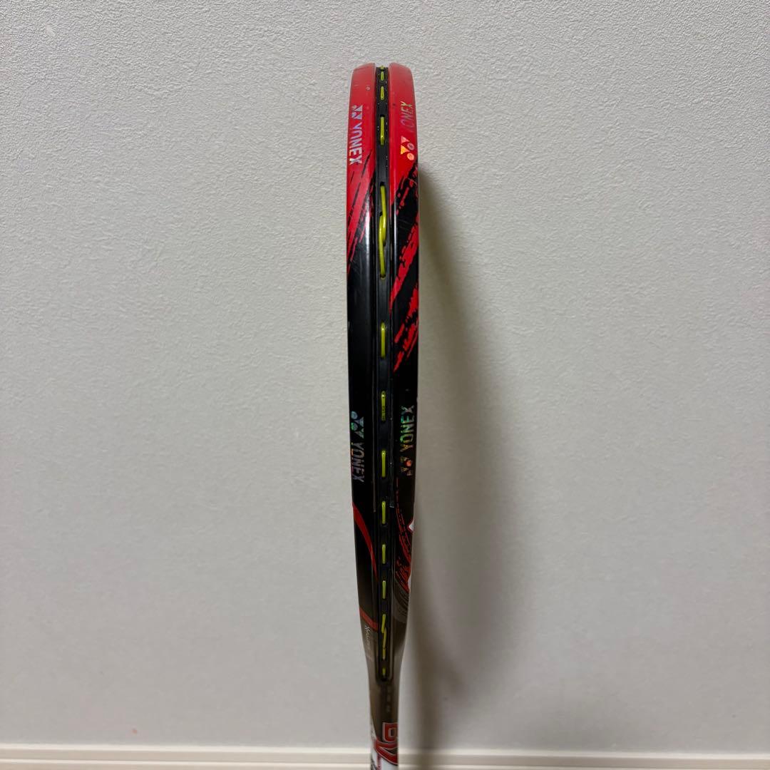【極美品】YONEX ナノフォース 8V レブ フレイムレッド