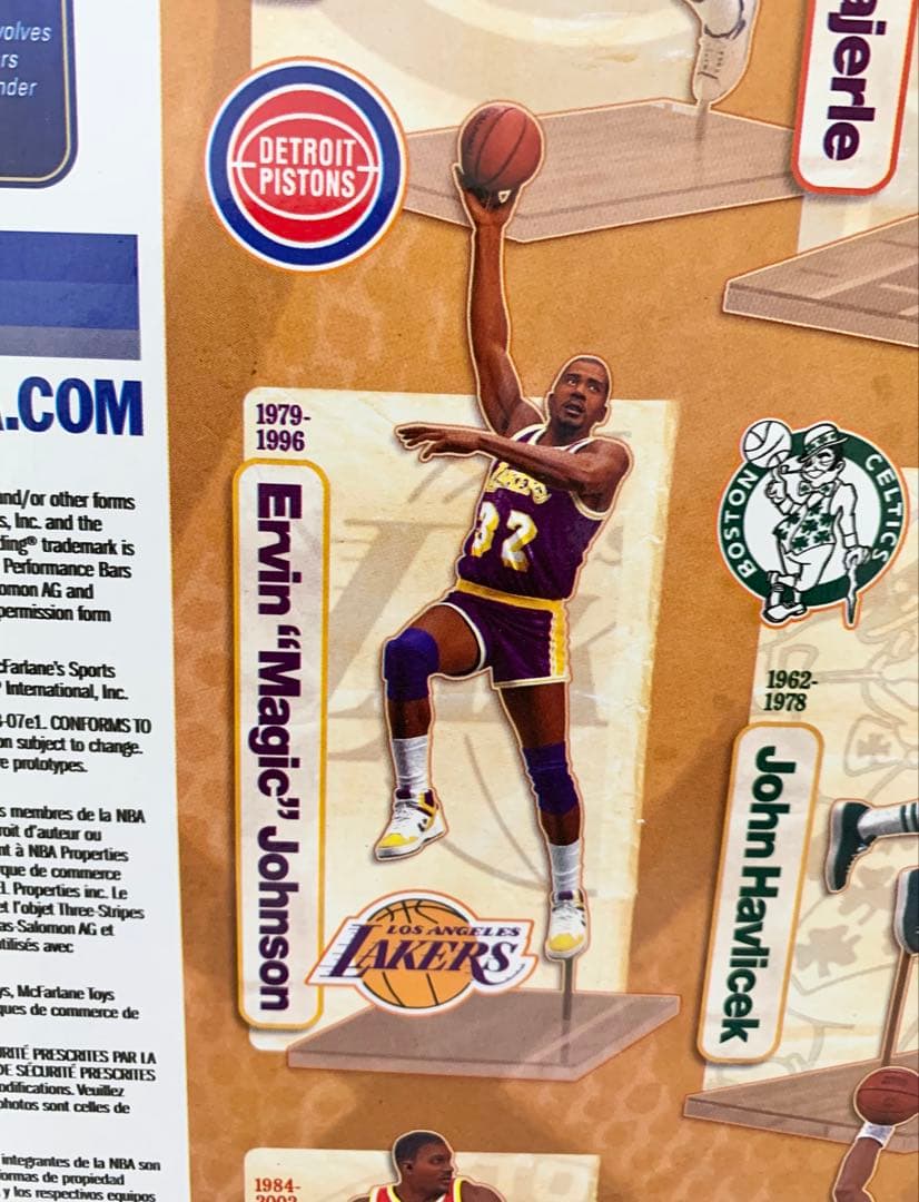 Mcfarlaneマクファーレン NBAフィギュア マジック・ジョンソン