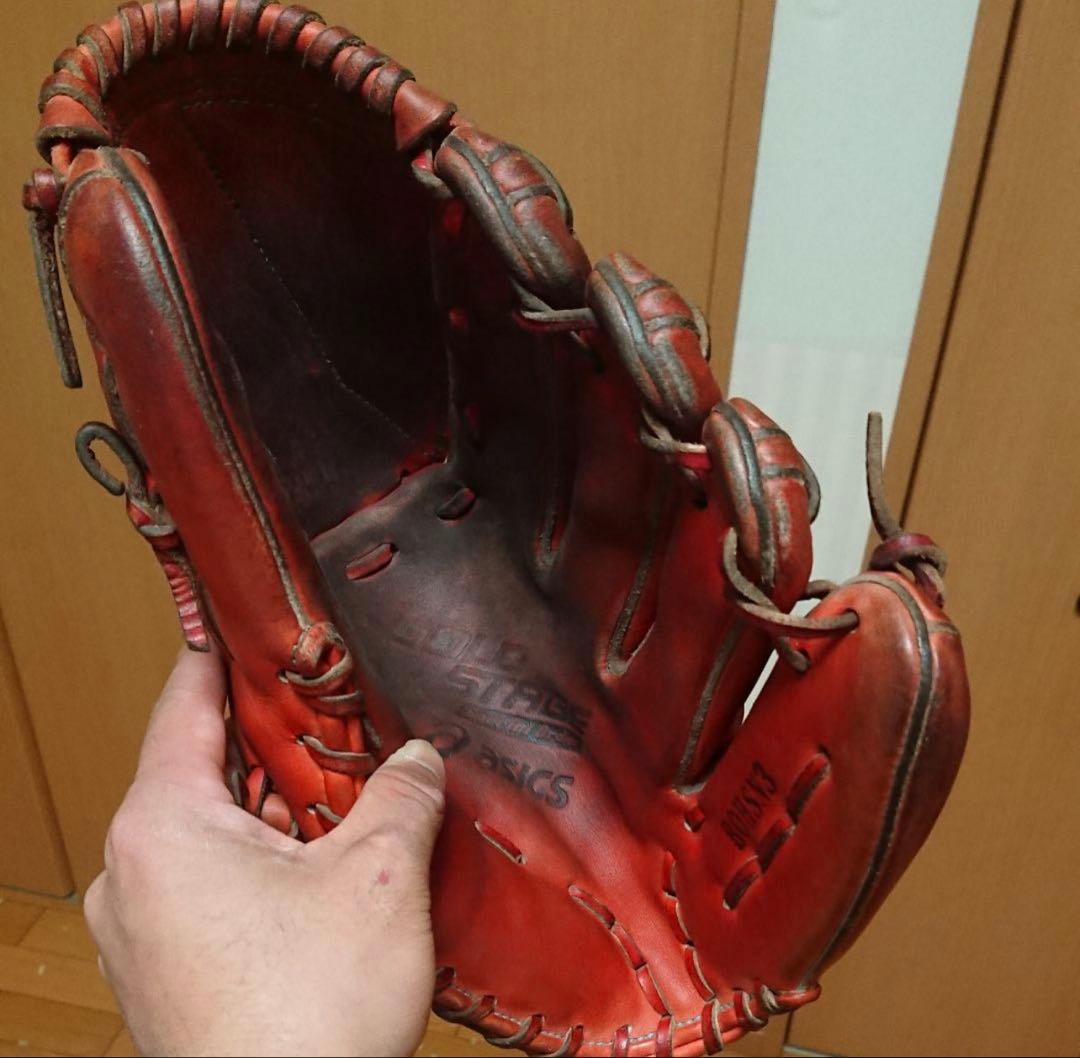 アシックス硬式投手用オーダーグローブ