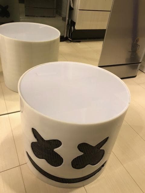 マシュメロ LED 電飾 マスク　高品質　　被り物　メロヘッド　フェス　EDM