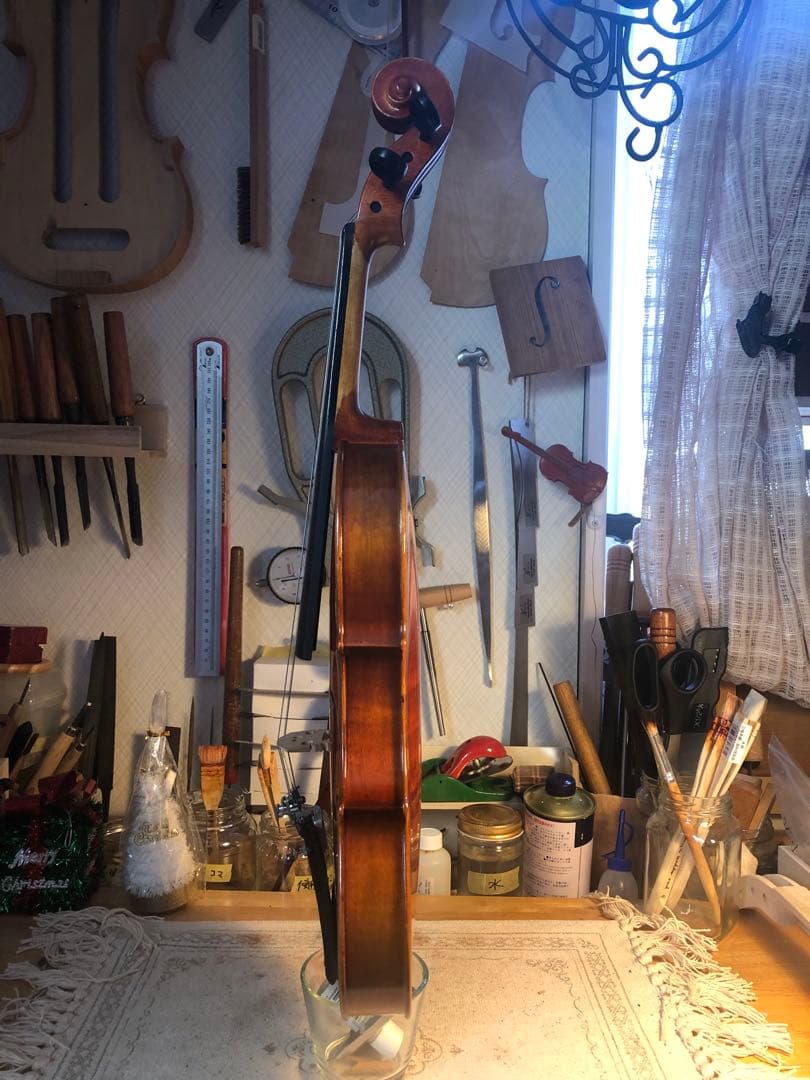 【駒&魂柱調整済】Suzuki分数バイオリンNo200 1/2 1999