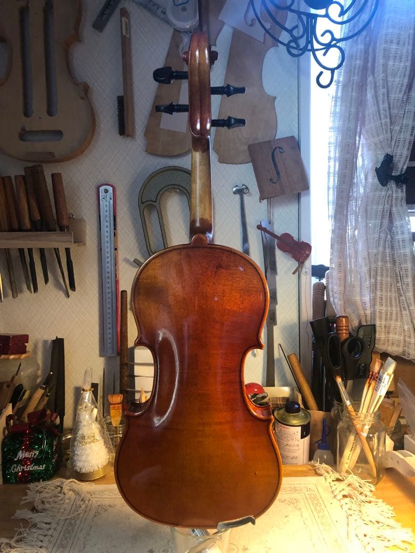 【駒&魂柱調整済】Suzuki分数バイオリンNo200 1/2 1999