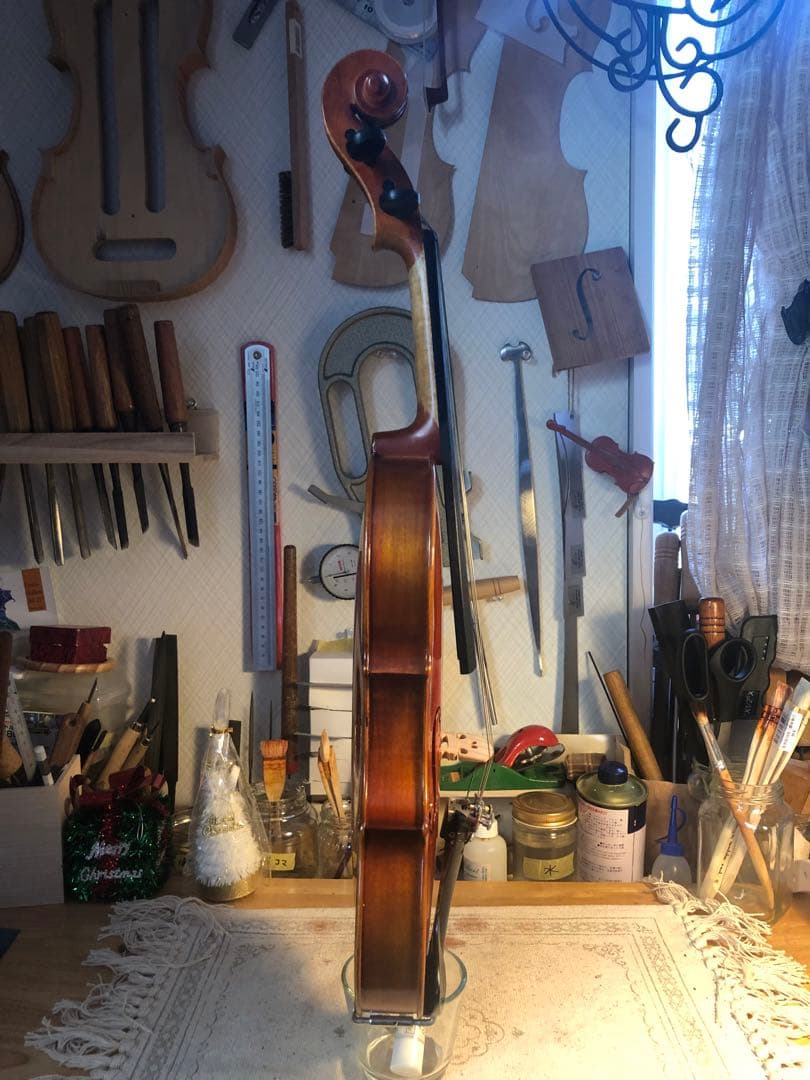 【駒&魂柱調整済】Suzuki分数バイオリンNo200 1/2 1999