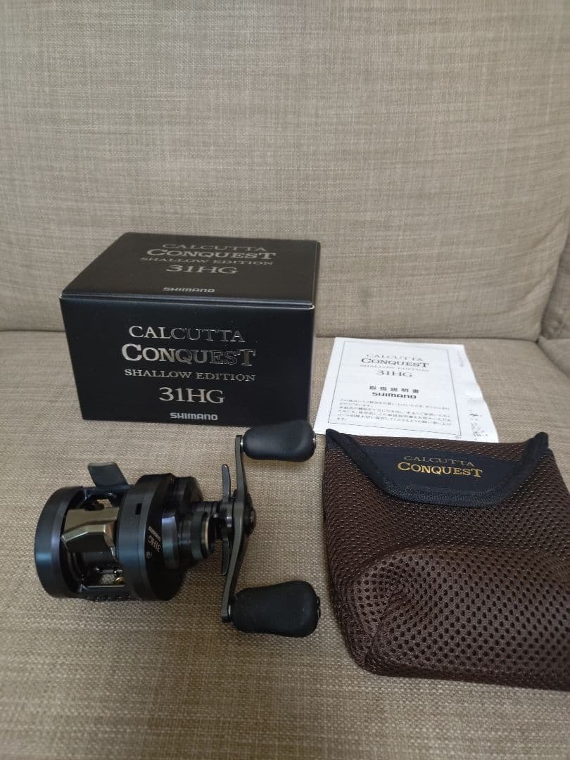 シマノ ベイトリール 24 カルカッタコンクエスト シャローエディション 左 ②
