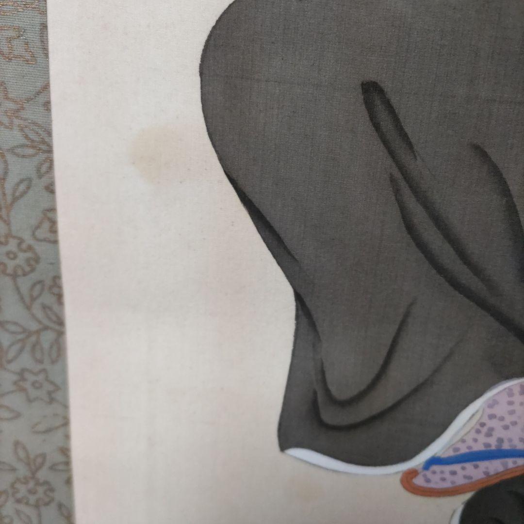 花見踊りの図掛軸　Y191