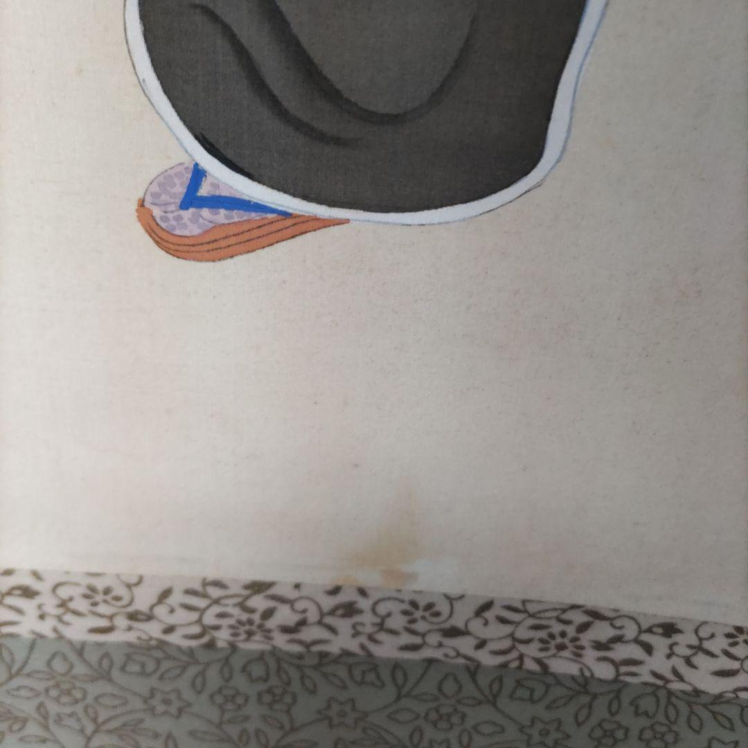 花見踊りの図掛軸　Y191