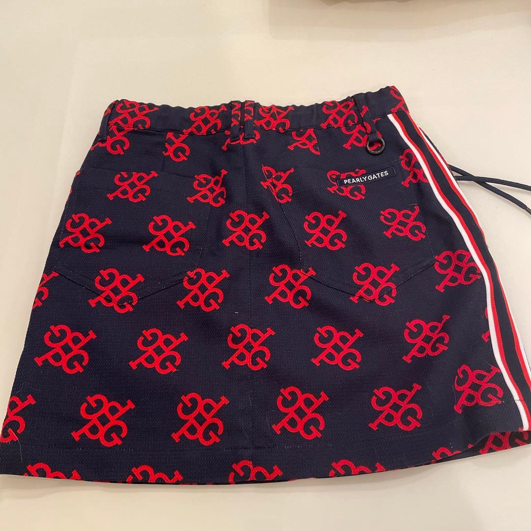 【新品】PEARLY GATEパーリーゲイツ　春夏レディーススカート サイズ00