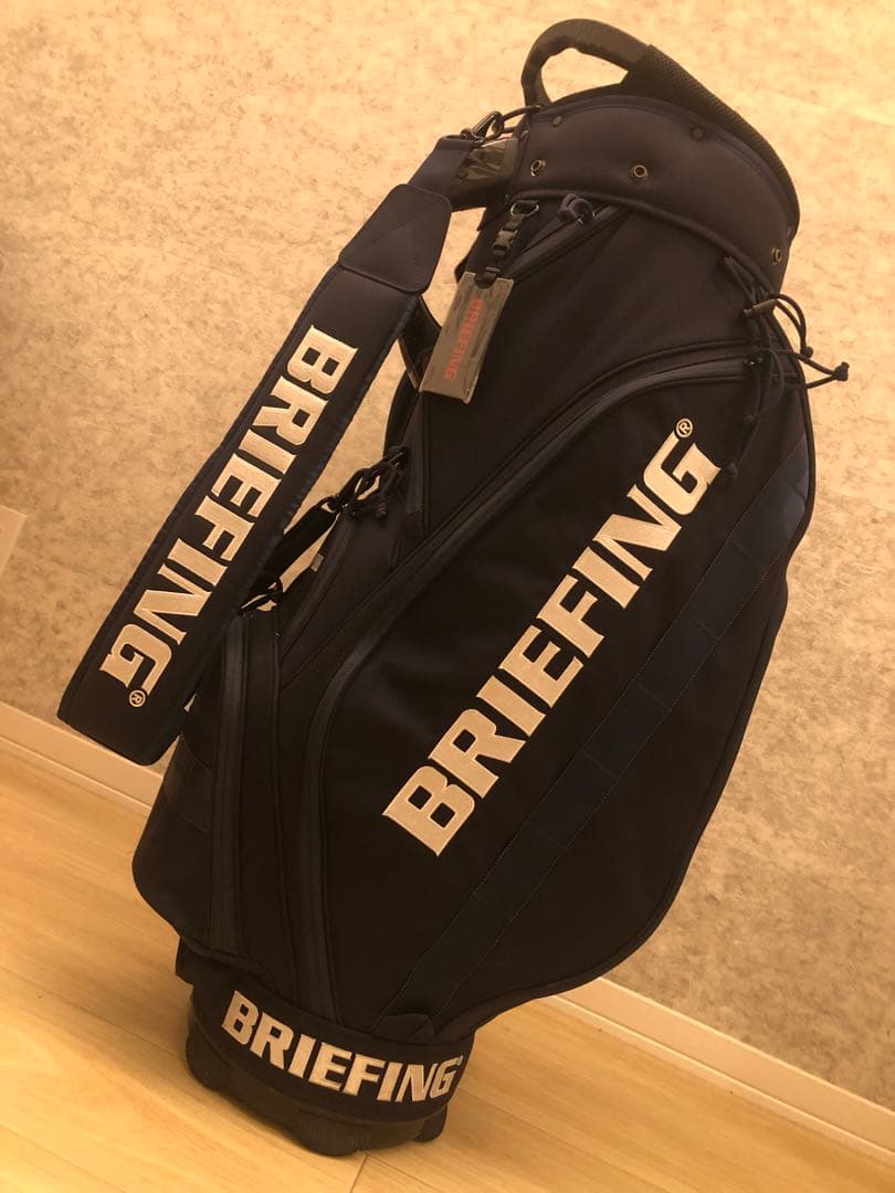 【美品】BRIEFING ブリーフィング　キャディバッグ　CR-5 人気カラー