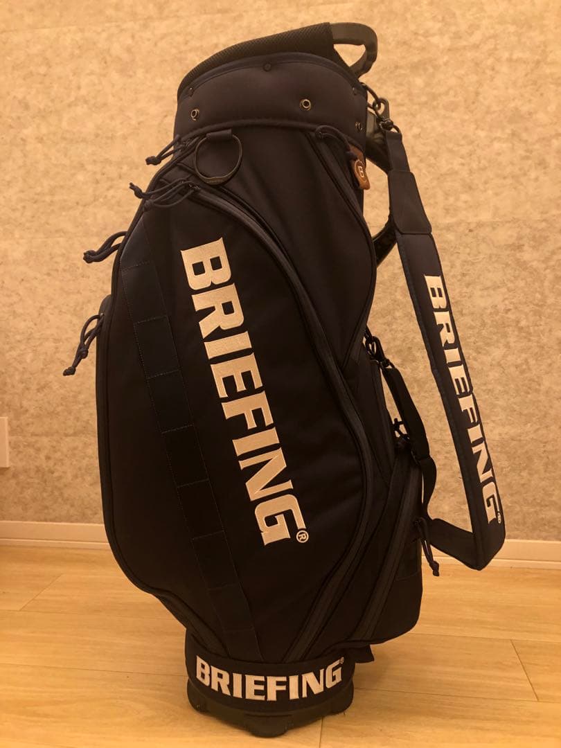 【美品】BRIEFING ブリーフィング　キャディバッグ　CR-5 人気カラー
