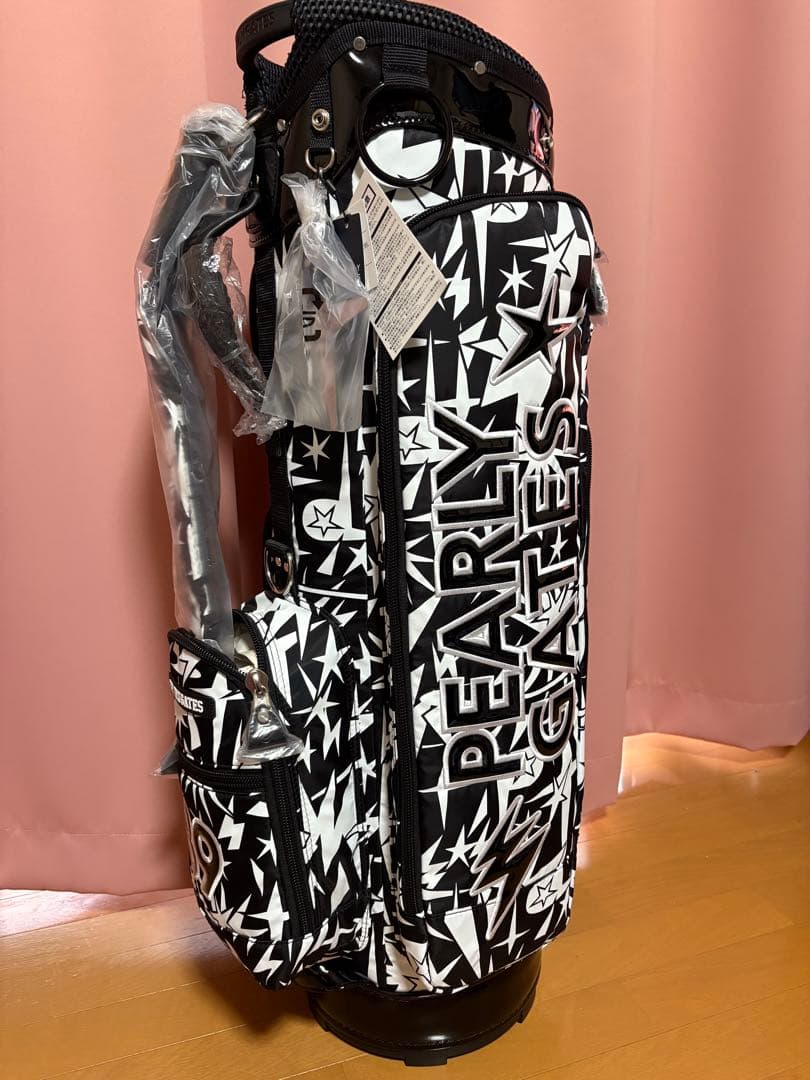 パーリーゲイツ PEARLYGATES キャディバッグ　ギザ星柄　2025 9型