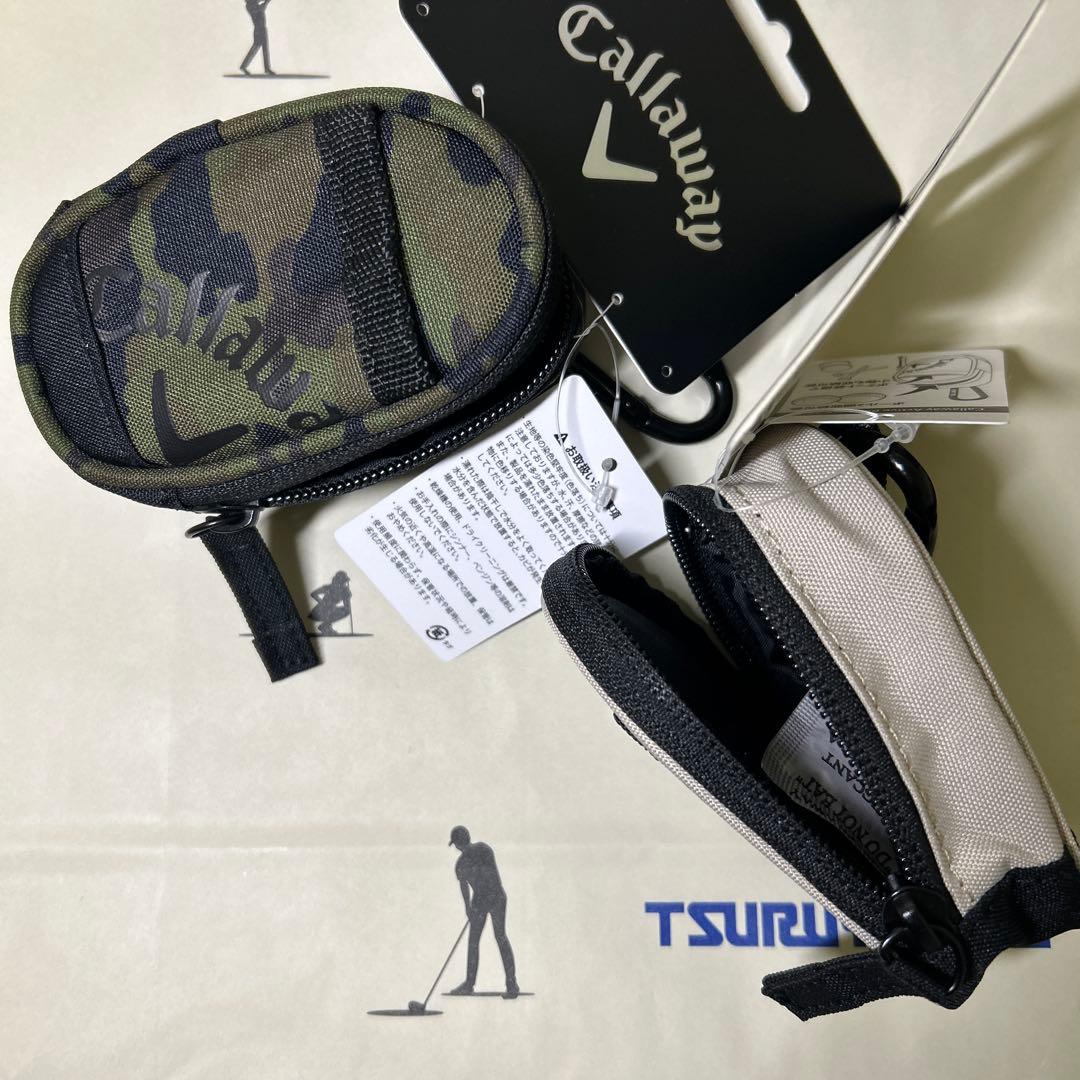 【新品・未使用】ボールケース４個まとめて　ジャックバニー２個、キャロウェイ２個