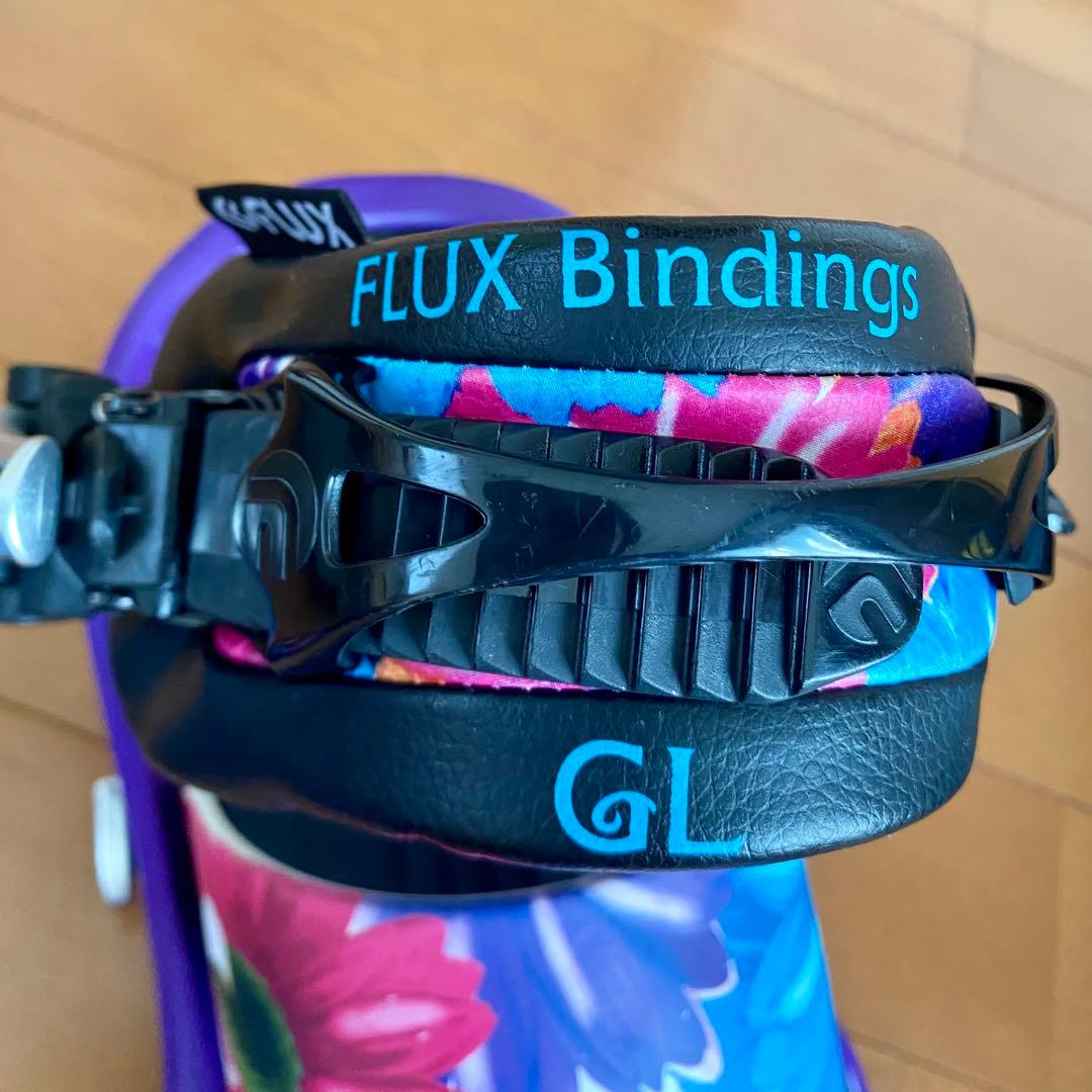 レディースFLUX スノーボードビンディング 花柄　スピード発送