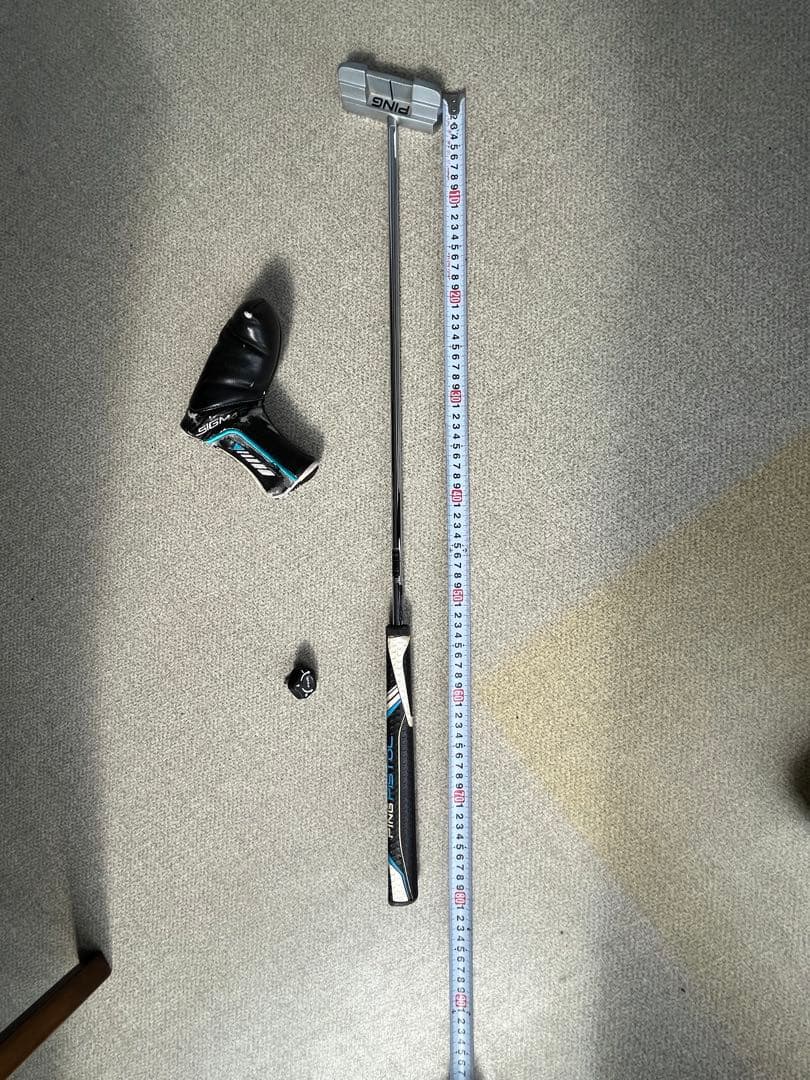 PING パター　センターシャフト　長さ調整が可能なシャフト