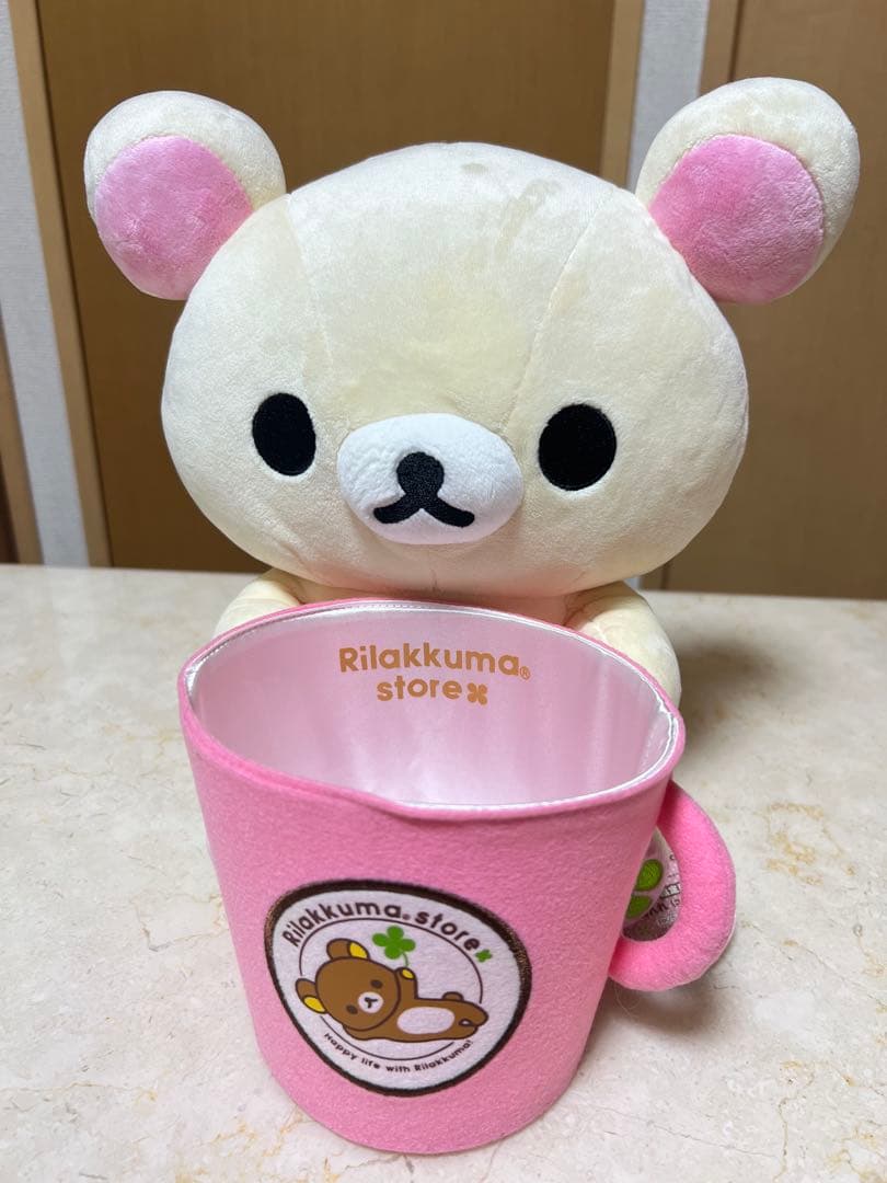 希少　レア商品　リラックマストア限定　コリラックマぬいぐるみ小物入れ　タグ付き