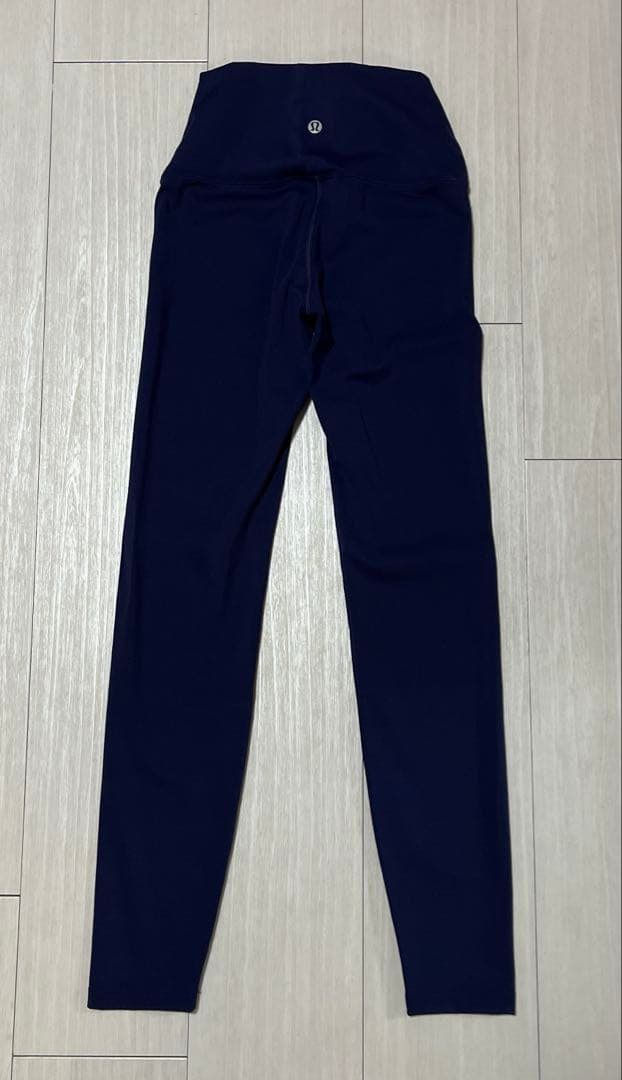 ルルレモン　レギンス　アライン　サイズ2 ネイビー