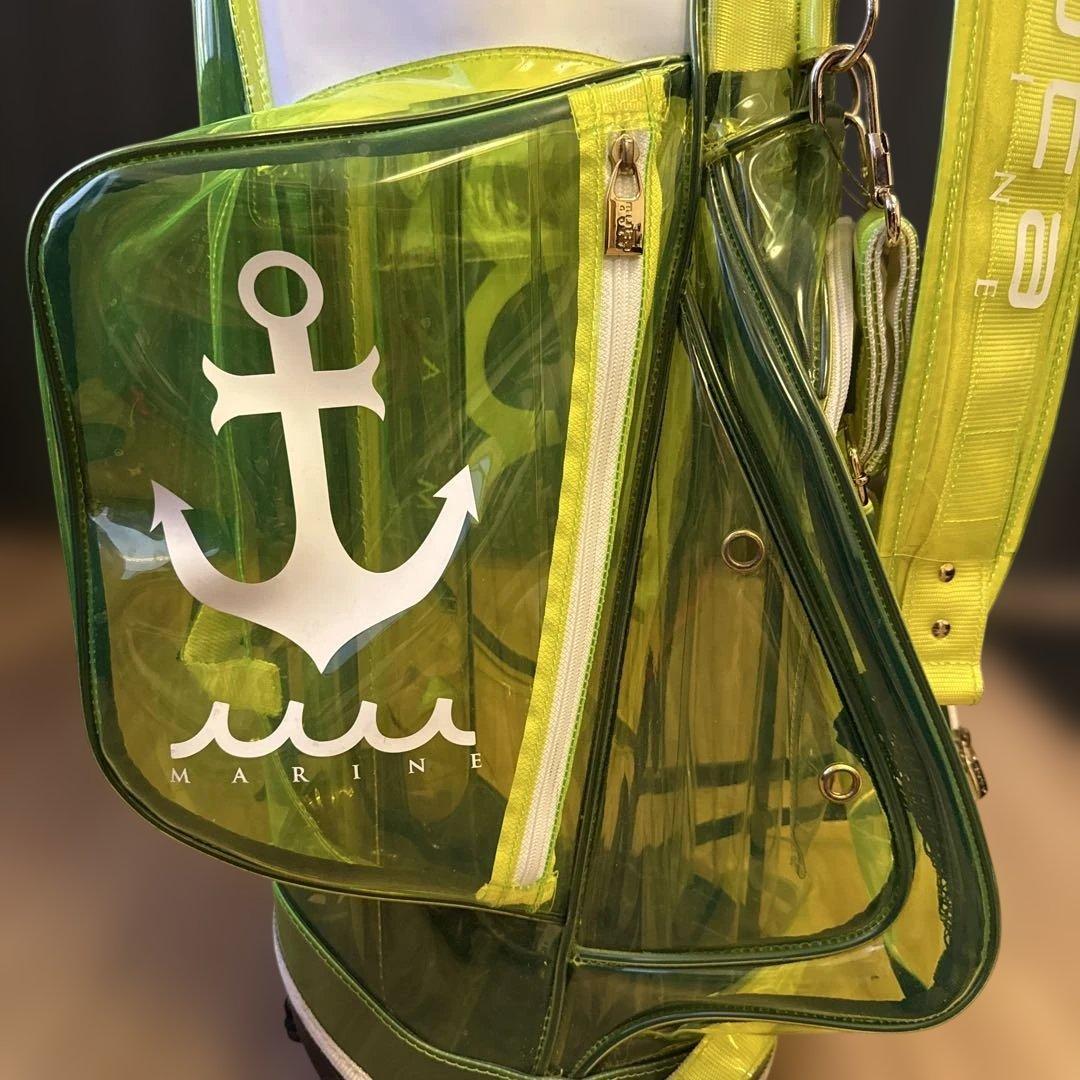 【k.F 】muta MARINE GOLF クリアキャディバッグ