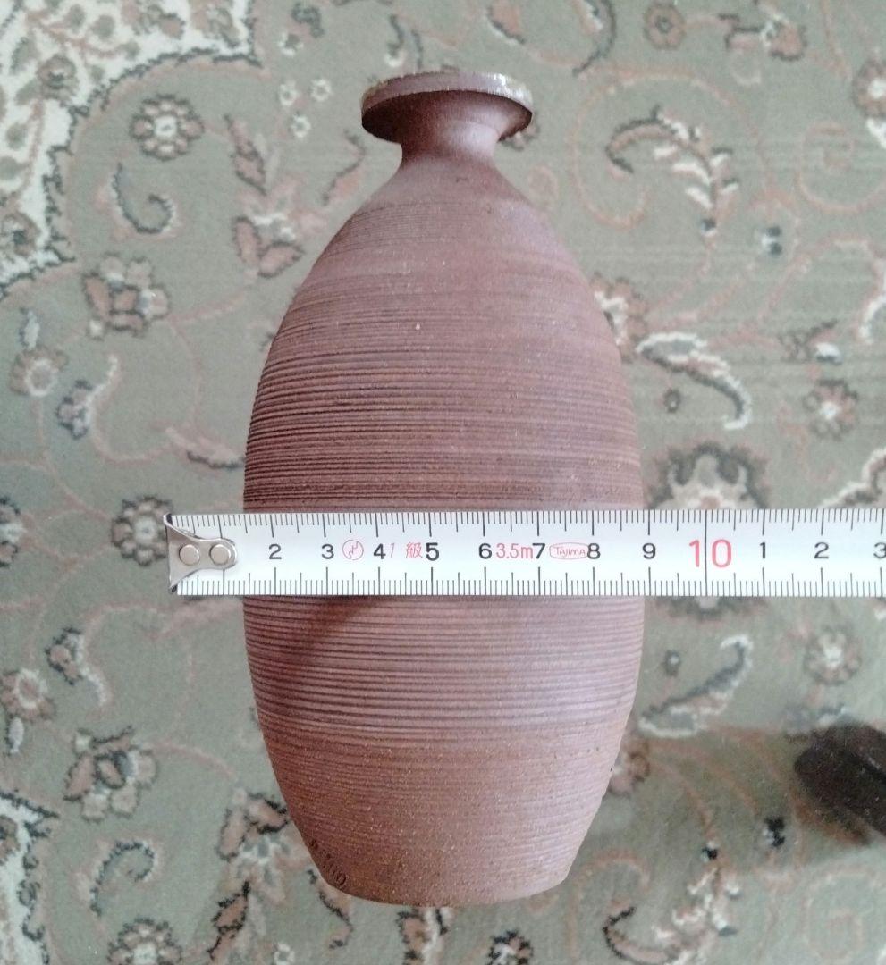 貴重中国骨董　南蛮焼花器花入れ在銘(晋)の国中国やベトナムなど東南アジアの焼き物