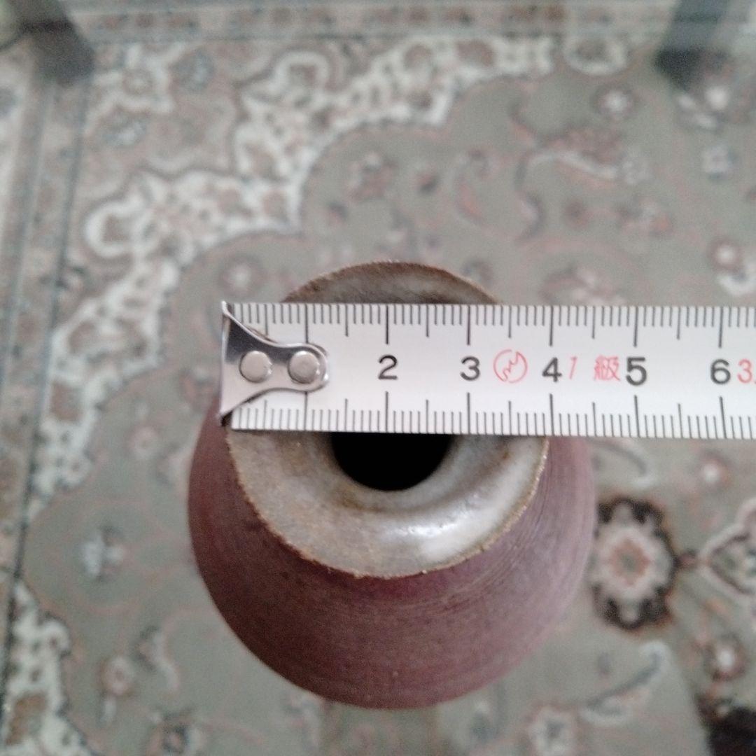 貴重中国骨董　南蛮焼花器花入れ在銘(晋)の国中国やベトナムなど東南アジアの焼き物