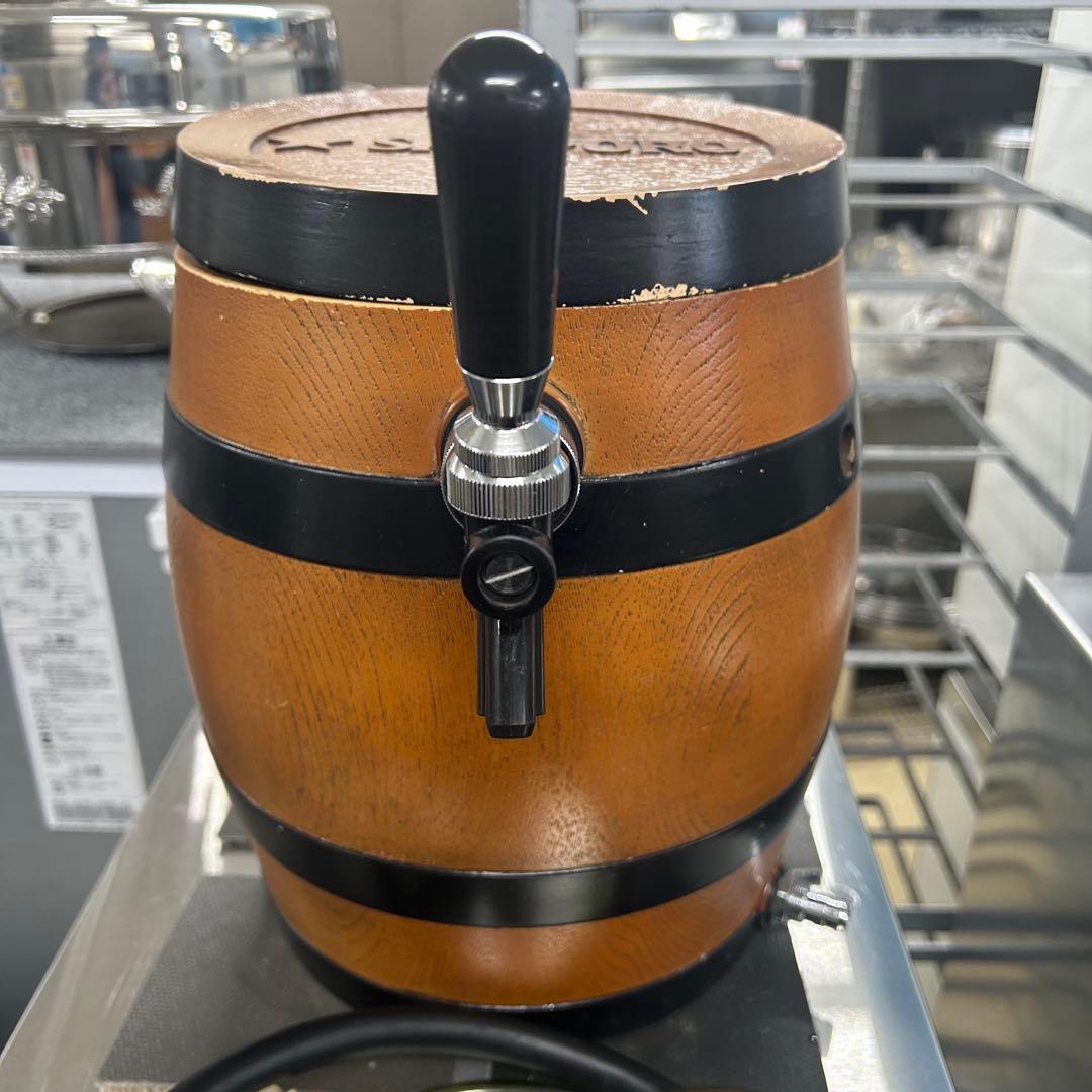 5848 サッポロ SAPPOLO ビヤ樽くん 氷冷式 木樽型ビールサーバー