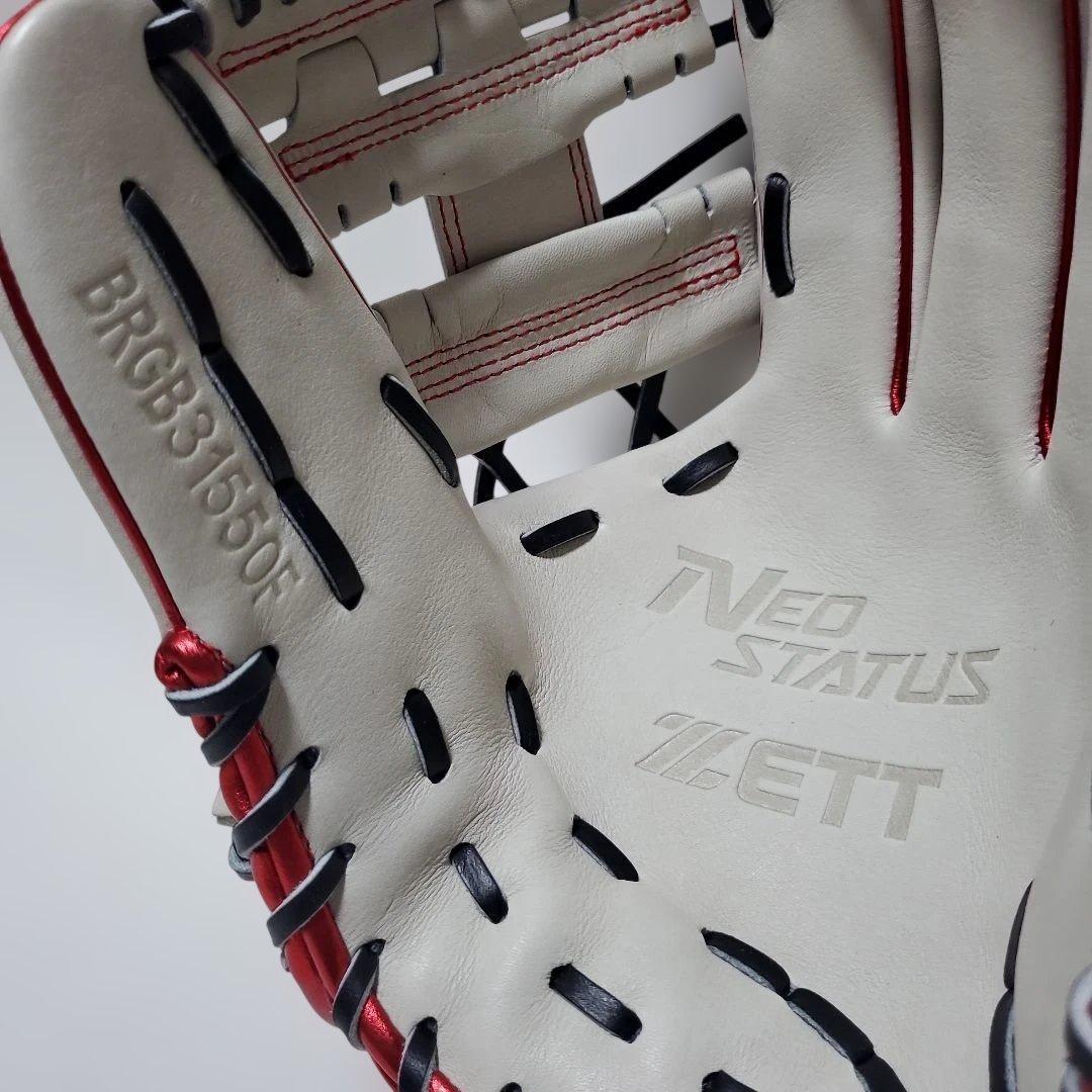 ZETT NEO STATUS 軟式グローブ 右投用 サイズ4 [美品]