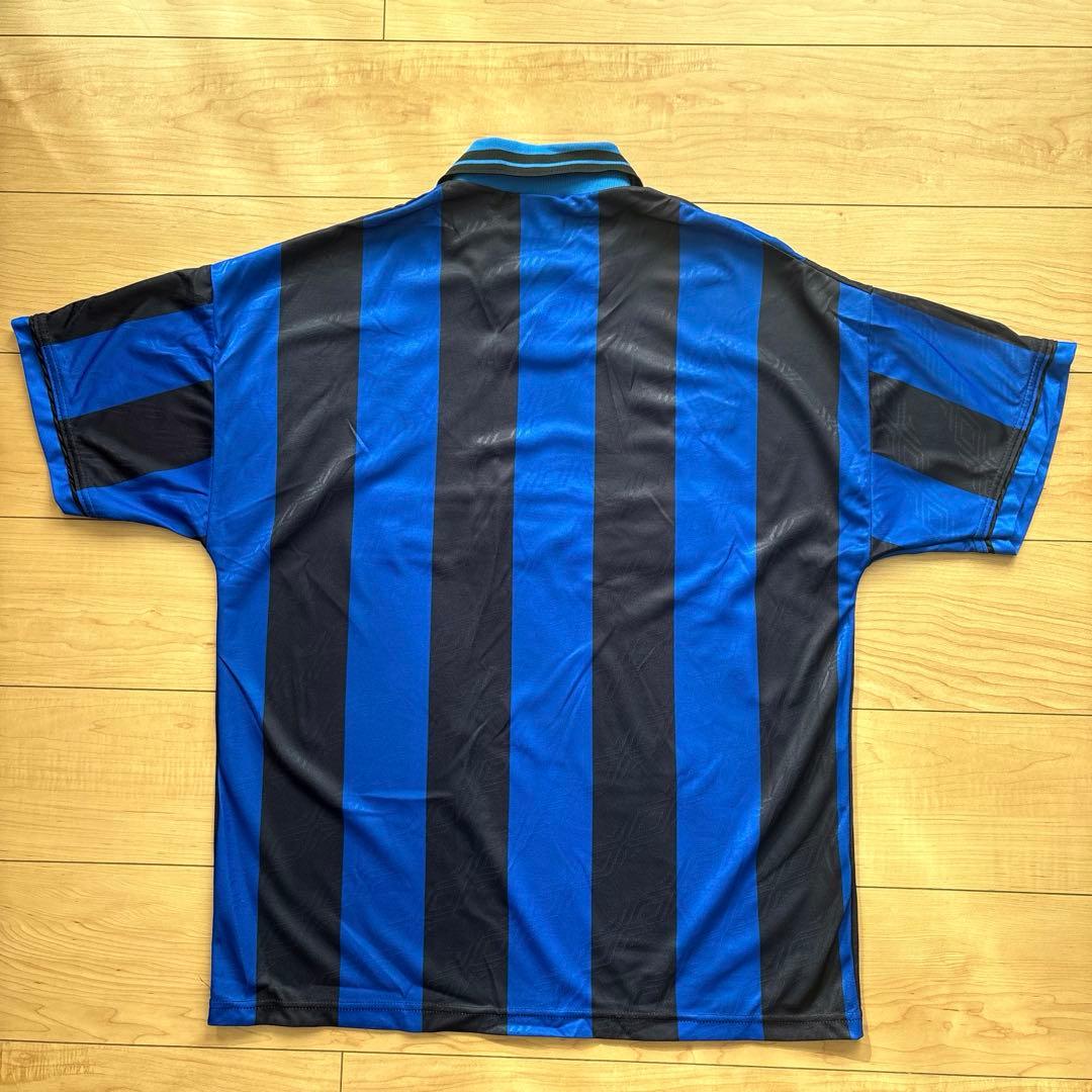 【希少・イングランド製】インテル 90s ユニフォーム アンブロ Lサイズ