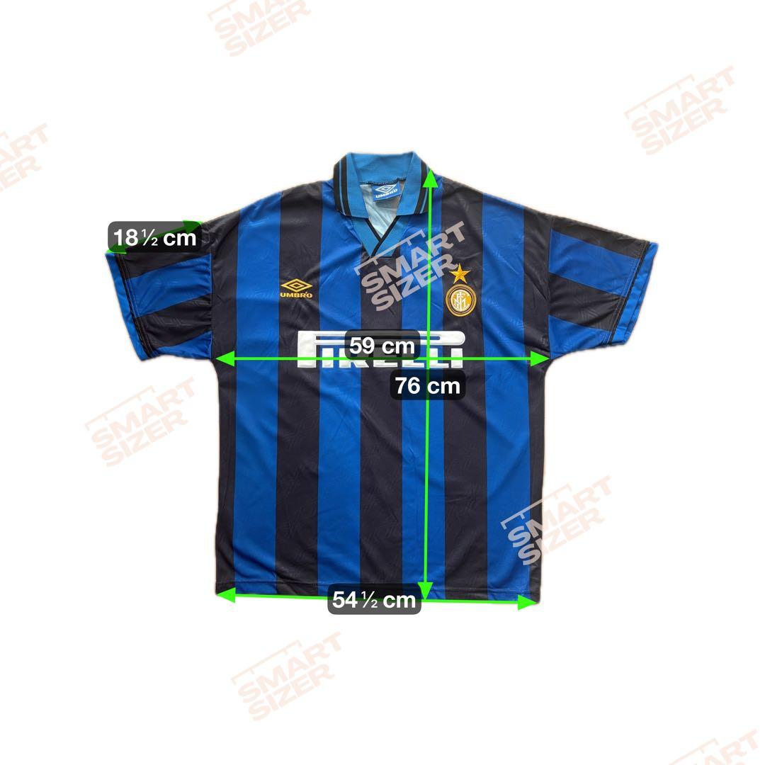 【希少・イングランド製】インテル 90s ユニフォーム アンブロ Lサイズ