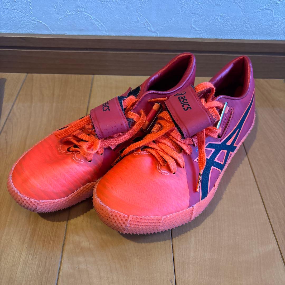 【美品】走り高跳びasics HighJumpPro2 24センチ（右足踏切用）