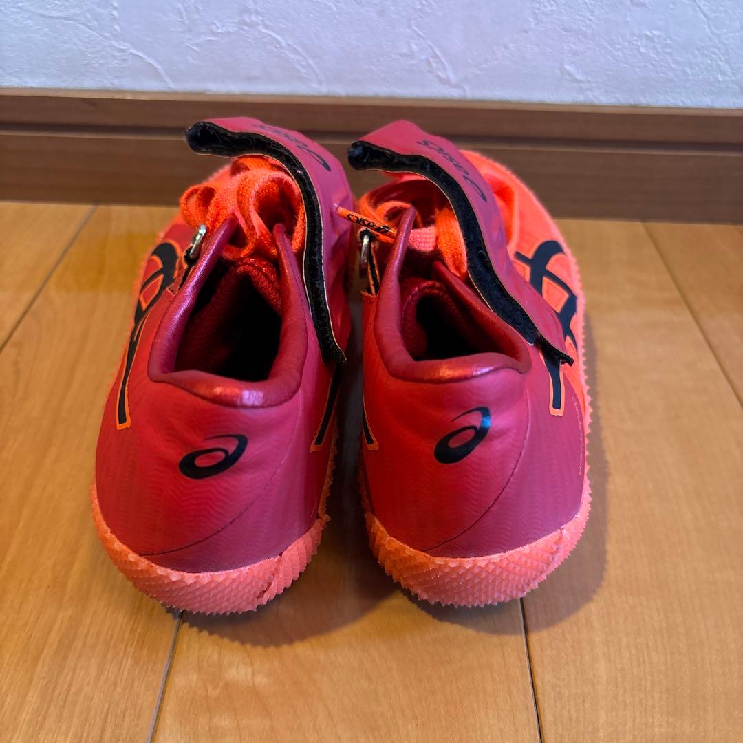 【美品】走り高跳びasics HighJumpPro2 24センチ（右足踏切用）