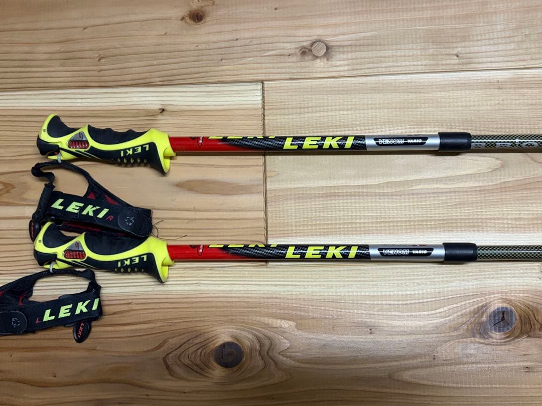 LEKI レキ スキーポール ストック ヴェノム バリオ 伸縮式ストック