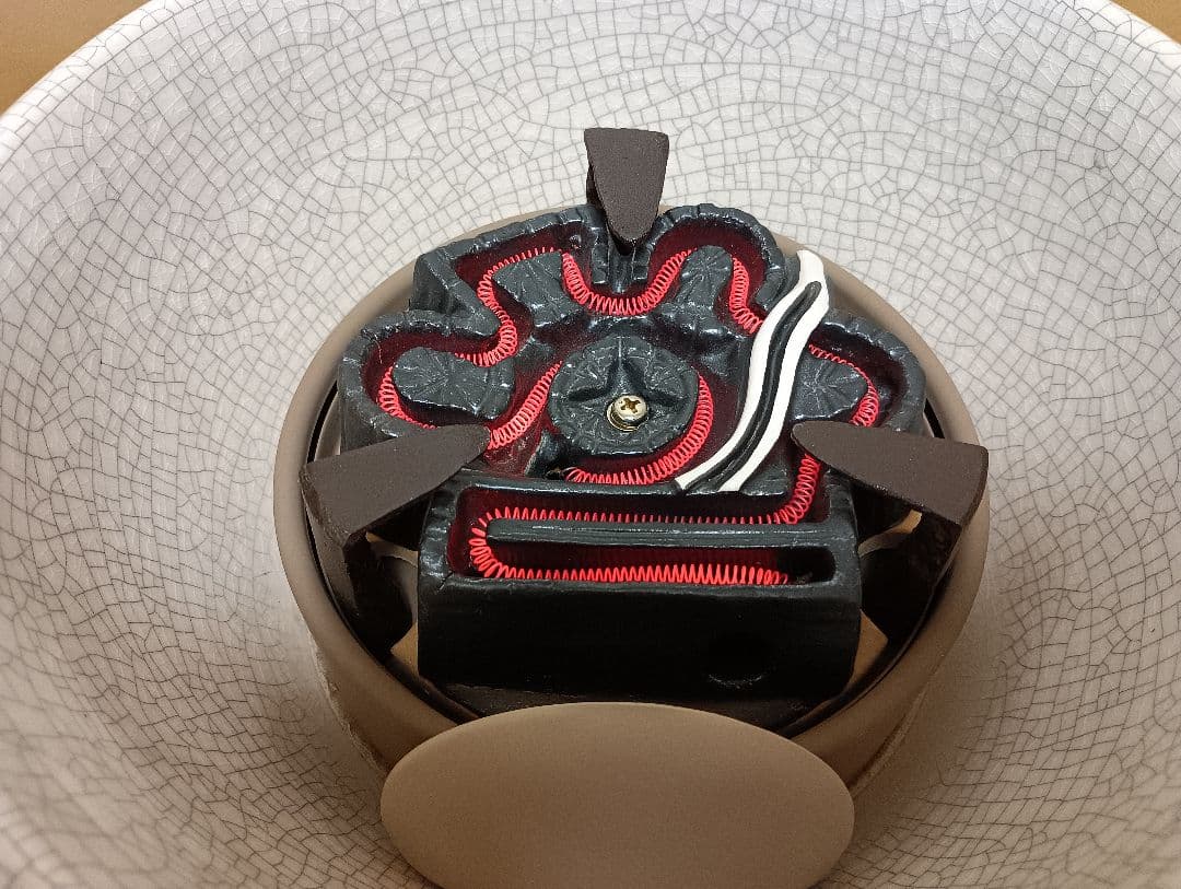 風炉型　電熱器(未使用)